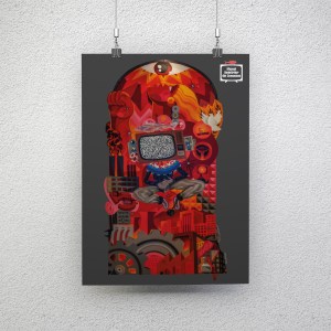 Afiș ”Mural”, A3