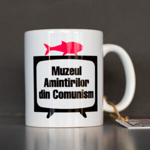 Cană albă ”Logo MAdC”